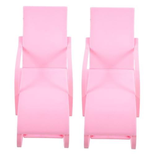 GLSTOY 2 Stück Teiliges Mini Strandstuhl für Puppen Realistischer Puppenstuhl mit Strapazierfähigem Material für Puppenhaus Deko und Rollenspiele GLSTOY 2 Stück Teiliges Mini Strandstuhl für Puppen Realistischer Puppenstuhl mit Strapazierfähigem Material für Puppenhaus Deko und Rollenspiele von GLSTOY
