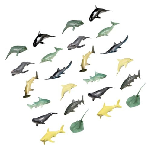 GLSTOY 24 Stück Teiliges Realistische Fischmodelle aus Solidem Material Dekorative Tierfiguren für Heim Bildungszwecke Naturgetreue Simulation für Aquarium Tischdeko Vielseitig GLSTOY 24 Stück Teiliges Realistische Fischmodelle aus Solidem Material Dekorative Tierfiguren für Heim Bildungszwecke Naturgetreue Simulation für Aquarium Tischdeko Vielseitig von GLSTOY