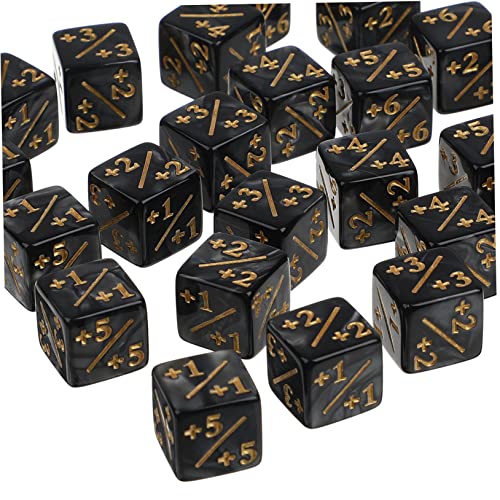 GLSTOY 24Stücke Acrylwürfel mit Plus und Minuszeichen Spielzubehör für Kartenspiele und Lernspielzeug für Brettspiele und Mathematik Übungen GLSTOY 24Stücke Acrylwürfel mit Plus und Minuszeichen Spielzubehör für Kartenspiele und Lernspielzeug für Brettspiele und Mathematik Übungen von GLSTOY