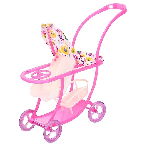 GLSTOY 3 Stück Miniatur Kinderwagen Für Puppen Simulierte Kinderwagen Spielzeuge Puppenhaus Ornamente Ideal Für Kreatives Spielen Und Fantasievolles Rollenspiel Für Kinder von GLSTOY