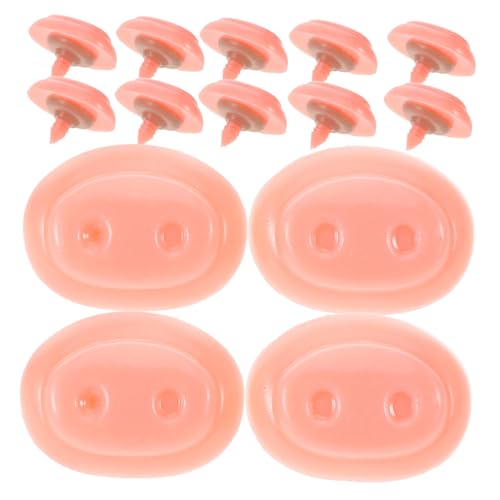 GLSTOY 30 Sets Schweinenase Zubehör Schweinenase Basteln Schweinenase DIY Puppennase Fake Schweinenase Schweinenase Für DIY Puppen Schweinenase Für Puppe Schweinenase Für DIY Tierpuppe von GLSTOY