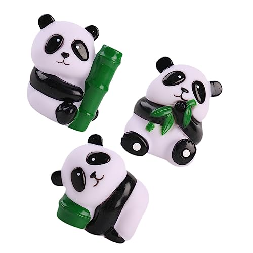 GLSTOY 3er Set Panda Form Stressball Tragbare Zur Stressbewältigung Und Sensorischen Stimulation Ideal Für Und von GLSTOY