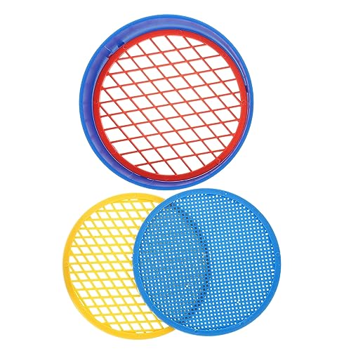 GLSTOY 4er Set Bunte Sandsiebe Aus Sandspielzeug Für Ideal Zum Am Strand Oder Im Sandkasten Vielseitige Sandfilter Für Unvergesslichen Sommer Spaß von GLSTOY