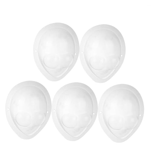 GLSTOY 5 STK Puppe DIY Maske Bastelbedarf für Puppen Babypuppen-Gesichtsmaske Bastelpuppen BJD Puppenmaske Transparente Puppenmaske Zubehör für Puppengesichter Mini-Spielzeug-Maske von GLSTOY