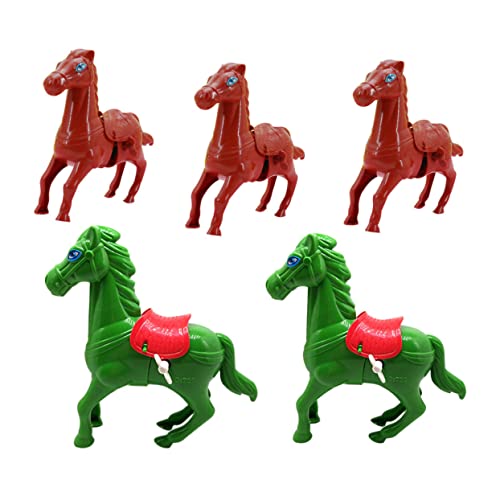GLSTOY 5 Stück Teiliges Aufziehspielzeug Springendes Pferd Retro Uhrwerkspielzeug für Batterie Handliches Lernspielzeug Hand Augen Koordination und Eltern Junge Mädchen Zufällige Farbe GLSTOY 5 Stück Teiliges Aufziehspielzeug Springendes Pferd Retro Uhrwerkspielzeug für Batterie Handliches Lernspielzeug Hand Augen Koordination und Eltern Junge Mädchen Zufällige Farbe von GLSTOY