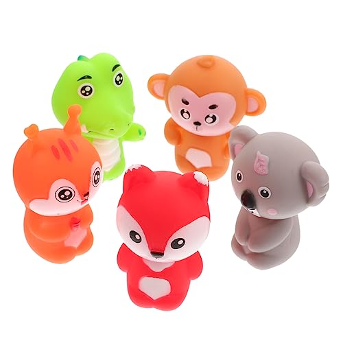 GLSTOY 5 Stück Tier Fingerpuppen Für Kinder Spielzeug Zum Geschichtenerzählen Party Handpuppen Geschichtenerzählen Fingerpuppen Partydekorationen Hand Fingerpuppen von GLSTOY