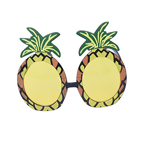 GLSTOY 5St Hawaii-Girlande Partybrille hawaiianisches Armband hawaiianische Blumenkette Ananas-Gläser lustige brille Ananas-Brille Ananas Brille Hawaii-Armband Hawaii-Kopfschmuck von GLSTOY