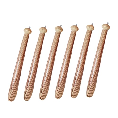 GLSTOY 6 Stück Teiliges Aufblasbares Baseball PVC Holzoptik Langlebiges Sportspielzeug Party deko für Jugendliche Sicher Wiederverwendbar GLSTOY 6 Stück Teiliges Aufblasbares Baseball PVC Holzoptik Langlebiges Sportspielzeug Party deko für Jugendliche Sicher Wiederverwendbar von GLSTOY