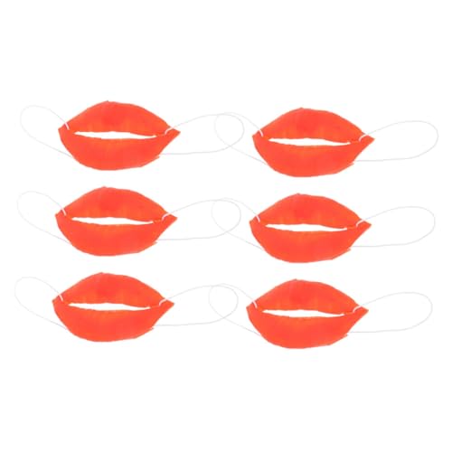 GLSTOY 6 Stück Teiliges Große Plastik Requisiten Lustige Dicke Wurstmund Cosplay Props mit Elastischem Band für Karneval Fasching Maskerade Spaß und Unterhaltung GLSTOY 6 Stück Teiliges Große Plastik Requisiten Lustige Dicke Wurstmund Cosplay Props mit Elastischem Band für Karneval Fasching Maskerade Spaß und Unterhaltung von GLSTOY