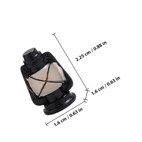 GLSTOY 6 Stück Teiliges Resin Petroleum-Laternen Miniatur Puppenhaus Zubehör Vintage Miniaturlaternen Realistische Handgefertigte Dekoration für Mikro-landschaften und Puppenzimmer GLSTOY 6 Stück Teiliges Resin Petroleum-Laternen Miniatur Puppenhaus Zubehör Vintage Miniaturlaternen Realistische Handgefertigte Dekoration für Mikro-landschaften und Puppenzimmer von GLSTOY