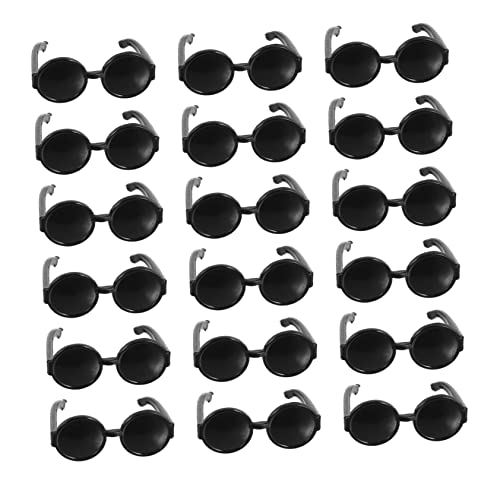 GLSTOY 60 Stück Teiliges Mini Puppen Sonnenbrillen Glatte Oberfläche Traditionelle Optik Niedliche Puppenbrillen Zubehör als und Dekoration für Mini Puppenhäuser GLSTOY 60 Stück Teiliges Mini Puppen Sonnenbrillen Glatte Oberfläche Traditionelle Optik Niedliche Puppenbrillen Zubehör als und Dekoration für Mini Puppenhäuser von GLSTOY