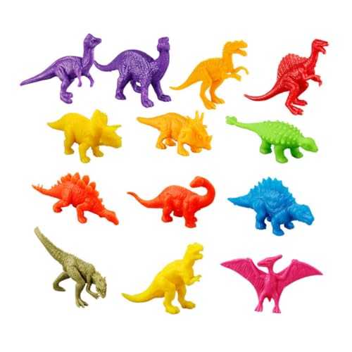 GLSTOY Dinosaurier Figuren Für Kleinkinder 65pcs Dino Modell Spielzeug Kreative Tier Modelle Jungen Und Mädchen von GLSTOY