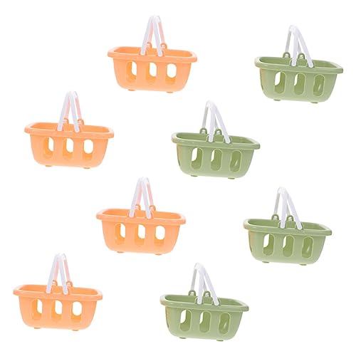 GLSTOY 8 Stück Mini Einkaufskörbe für Teiliges aus Spielzeugkörben Orange für Kaufladen und Rollenspiele Hochwertiges Langlebiges Plastik für Kreative Spielstunden GLSTOY 8 Stück Mini Einkaufskörbe für Teiliges aus Spielzeugkörben Orange für Kaufladen und Rollenspiele Hochwertiges Langlebiges Plastik für Kreative Spielstunden von GLSTOY