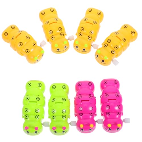 GLSTOY 8 Stück Teiliges Aufzieh Raupen für Kleinkinder Kompakt Tragbar Einfache Bedienung Bunte Farben Kinderparty und Motorikförderndes Lernspielzeug Zufällige Farbe Zufällige Farbe GLSTOY 8 Stück Teiliges Aufzieh Raupen für Kleinkinder Kompakt Tragbar Einfache Bedienung Bunte Farben Kinderparty und Motorikförderndes Lernspielzeug Zufällige Farbe Zufällige Farbe von GLSTOY