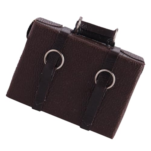 GLSTOY Aktentasche Puppenhaus Koffer Modell Detailreich Braun Vielseitig als Reise und Dekorationsobjekt für Puppenhäuser Feine Verarbeitung Lebendige Farbgestaltung GLSTOY Aktentasche Puppenhaus Koffer Modell Detailreich Braun Vielseitig als Reise und Dekorationsobjekt für Puppenhäuser Feine Verarbeitung Lebendige Farbgestaltung von GLSTOY