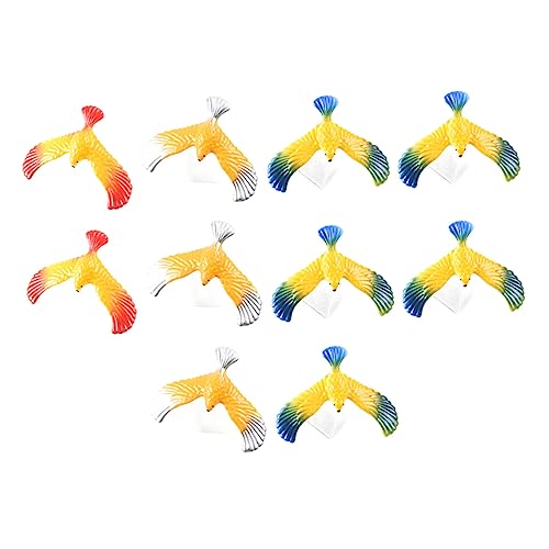 GLSTOY 10 stücke Kinder Schwerkraft Vogel Finger Balance Spielzeug Vogel Kinderspielzeug Balance Vogel Spielzeug Pädagogisches Spielzeug Set Zufällige Farbe von GLSTOY