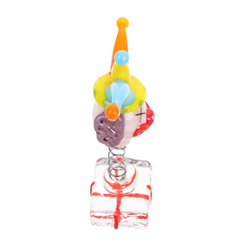 GLSTOY Bunte Clown Handgemachte Spielzeug Glas Miniatur Clown Figuren Für Karneval von GLSTOY