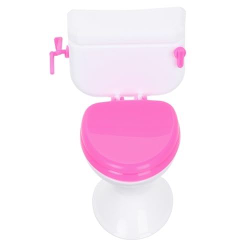 GLSTOY Delikates Miniatur Puppenhaus Wc Toilette Widerstandsfähiges Kunststoff Accessoire Realistische Mini Badezimmer Deko Kompakte Geeignet für Puppenhaus Badezimmer Szenen GLSTOY Delikates Miniatur Puppenhaus Wc Toilette Widerstandsfähiges Kunststoff Accessoire Realistische Mini Badezimmer Deko Kompakte Geeignet für Puppenhaus Badezimmer Szenen von GLSTOY