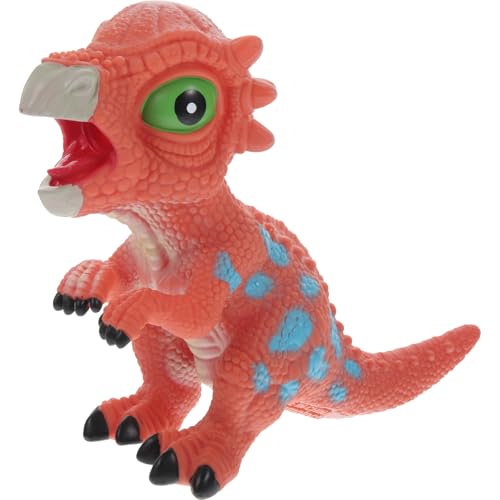 GLSTOY Dinosauriermodell Der Q-Version Realistisch Aussehender Dinosaurier Alligatoren Dinosaurier-Figur Realistische Dinosaurierfiguren Sound-Dinosaurier-Modell Vinyl von GLSTOY