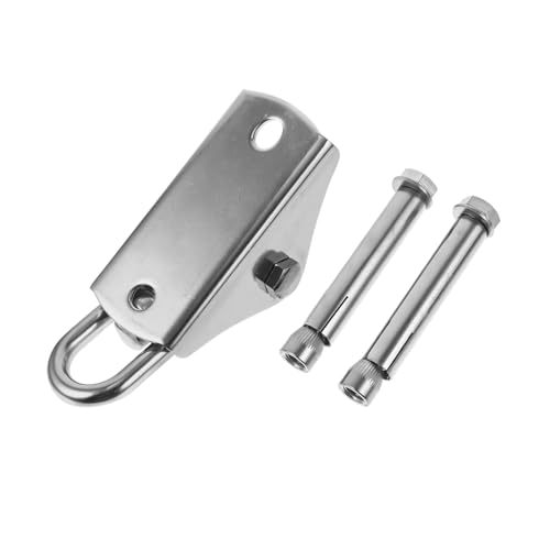 GLSTOY Edelstahl Deckenhaken für Hängematte und Hängesessel Robust Rostfrei Drehbar Belastbar Geeignet für Indoor und Outdoor Einfache Montage Vielseitig Einsetzbar für Wand Decke Baum GLSTOY Edelstahl Deckenhaken für Hängematte und Hängesessel Robust Rostfrei Drehbar Belastbar Geeignet für Indoor und Outdoor Einfache Montage Vielseitig Einsetzbar für Wand Decke Baum von GLSTOY