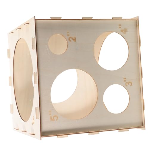 GLSTOY Faltbarer Ballon messwürfel mit Präzisen Messlöchern Vielseitiges Messgerät für Luftballons und Kugeln für Party Hochzeits Geburtstagsdekorationen Faltbar und Tragbar GLSTOY Faltbarer Ballon messwürfel mit Präzisen Messlöchern Vielseitiges Messgerät für Luftballons und Kugeln für Party Hochzeits Geburtstagsdekorationen Faltbar und Tragbar von GLSTOY