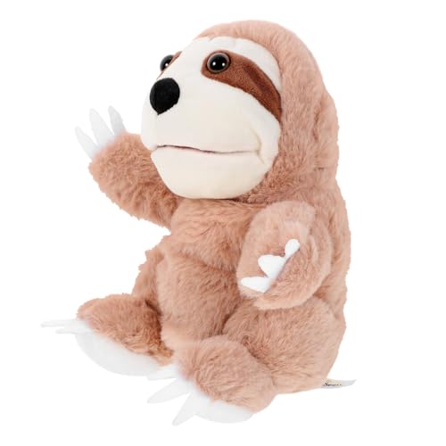 GLSTOY Faultier Handpuppe Spielzeugsimulation Tiermodell Cartoon Frühes Pädagogisches Spielzeug Handpuppe Für Kinder Handpuppen Interaktives Spielzeug Tierpuppe von GLSTOY