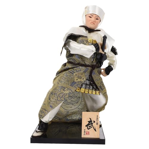 GLSTOY Japanische -Puppe Statue -Figur Dekoration Schreibtisch-Ornament für Schlafzimmer Wohnzimmer von GLSTOY