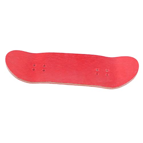 GLSTOY Finger-Skateboard Fingertrainingsgerät Griffbretter Aus Holz Professionelle Griffbretter Mini-Skateboards Für Die Finger Partygeschenke Mini-Skateboard-Deck Rot Hölzern von GLSTOY