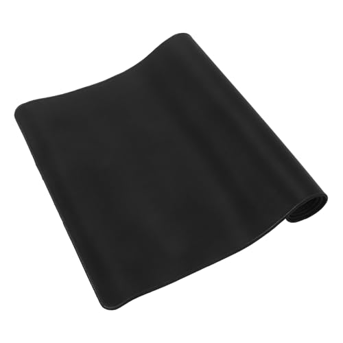 GLSTOY Gaming-Mauspad Nagel-Schreibtischunterlage Computer-Pad Computer-Mauspad Laptop-Schreibtischunterlage rutschfeste Schreibtischunterlage Pad für Brettspiel Matte Gummi Black von GLSTOY