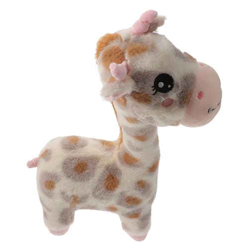 GLSTOY Giraffen üschspielzeug Für Giraffe Weiches Stofftier Für Babys Und Ideal Als Kuscheltier Und Dekoration von GLSTOY