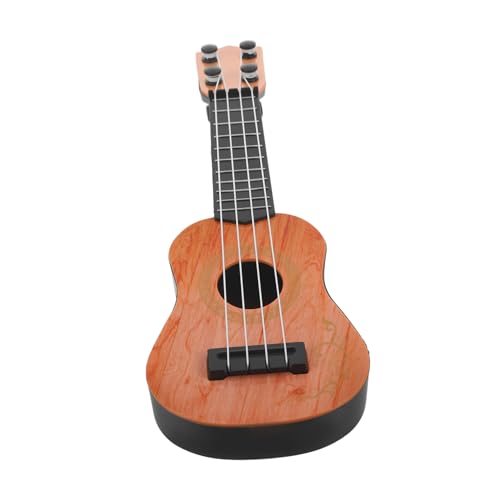 GLSTOY Gitarrenspielzeug Für Kinder Mini-Musikinstrument Musikalisches Lernspielzeug Spielzeug Für Lerninstrumente Realistische Gitarrenfigur Kinder-Instrument-Spielzeug Yellow Abs von GLSTOY