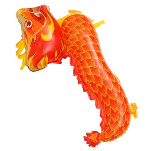 GLSTOY Großer Chinesischer Drache Folienballon Lunar Year Partydeko Glücksbringer Rote Drachenfigur für Neujahrsfest und Kindergeburtstag GLSTOY Großer Chinesischer Drache Folienballon Lunar Year Partydeko Glücksbringer Rote Drachenfigur für Neujahrsfest und Kindergeburtstag von GLSTOY