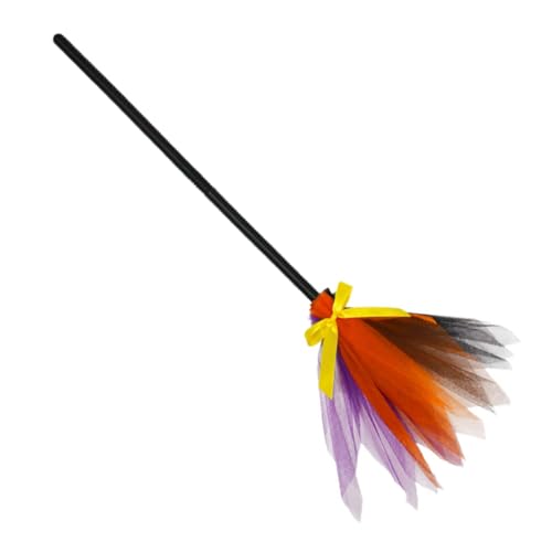 GLSTOY Halloween Cosplay Hexenbesen Leicht und Fein Strukturiert für Kostümparty und Rollenspiel Vielseitiges Hexen-Accessoire mit Einzigartigem Design für Erwachsene GLSTOY Halloween Cosplay Hexenbesen Leicht und Fein Strukturiert für Kostümparty und Rollenspiel Vielseitiges Hexen-Accessoire mit Einzigartigem Design für Erwachsene von GLSTOY