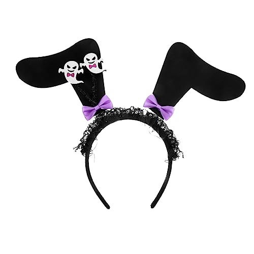 GLSTOY Halloween-Hasenohren Stirnband Party-Kopfbedeckung Party-Stirnbänder halloween haarreif halloween headband cosplay Cartoon Hasenohr Haarband schöne Kaninchenohr-Stirnbänder Plastik von GLSTOY