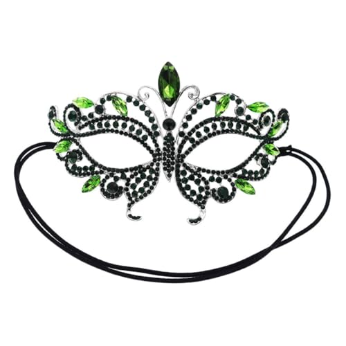 GLSTOY Halloween-diamantmaske Vintage-masken Schmetterling Maskerade Maske Schmetterlings-augenmaske Maskerade-augenmaske Venezianische Partymaske Cosplay Augenmaske Zinklegierung von GLSTOY