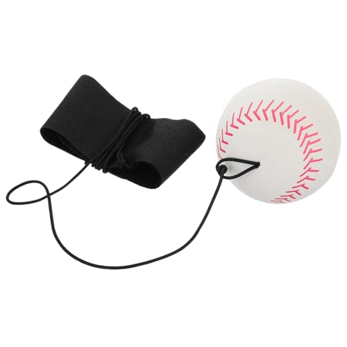 GLSTOY Handgelenk Elastische Baseball Armbänder Sport Baseball Return Ball Bounce Back Tennisball Rebound Ball Mit Handgelenkschlaufe Armband Bälle Reaktionstrainingstuch von GLSTOY