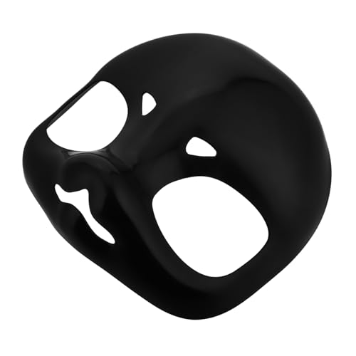 GLSTOY Präzise Gefertigte Schwarze Kunststoffmaske Tier-cosplay-maske Für Halloween-verkleidung von GLSTOY