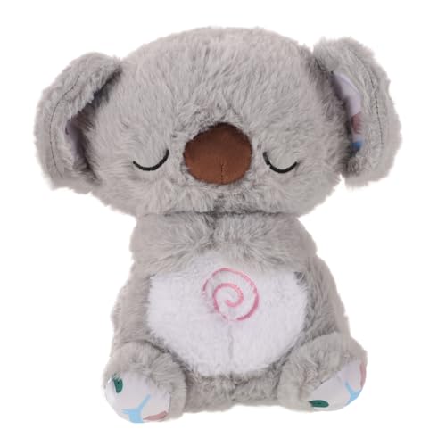 GLSTOY Koala-Musikpuppe Plüsch-Koala-Spielzeug Koala-Puppen Koala Stofftier Koala-Statue Beruhigendes Spielzeug Weiches Kuscheltier Stofftierspielzeug Heimdekorationen PP Baumwolle von GLSTOY