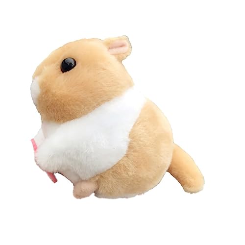 GLSTOY Kuscheliger Hamster Dekoration Lustige üschfigur Für Niedliches Für Zuhause Realistische Nachbildung Eines Hamsters Perfekt Als Oder Wohnaccessoire von GLSTOY