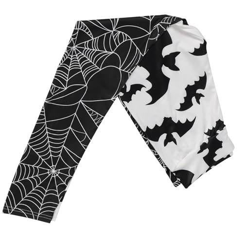 GLSTOY Leggings für Damen im Halloween Stil Partyzubehör Fitness Leggings Grafische Dehnbare Hose Halloween Cosplay Zubehör Halloween Cosplay Leggings Hoch Taillierte Hose Yoga Leggings von GLSTOY