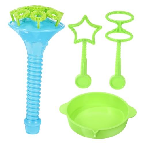 GLSTOY Lustiges Teiliges Seifenblasen mit Jumbo Blasstab und Teller aus Sicherem Kunststoff Langlebiges Outdoor für Park Garten und Partyspaß ohne Seifenblasenwasser GLSTOY Lustiges Teiliges Seifenblasen mit Jumbo Blasstab und Teller aus Sicherem Kunststoff Langlebiges Outdoor für Park Garten und Partyspaß ohne Seifenblasenwasser von GLSTOY