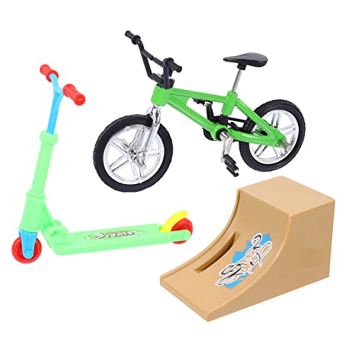 GLSTOY 1 Set Mini Finger Set Handbewegungs Für Stressabbau Und Bildung Tischspielzeug Mit Finger Skateboard Und Finger Fahrrad Ideal Für Und von GLSTOY