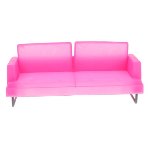 GLSTOY Mini Sofa Couch Miniatur Sofa Für Wohnzimmer Miniatur Modell Szene Sofa Puppenhaus Möbel Miniatur Möbel Desktop von GLSTOY