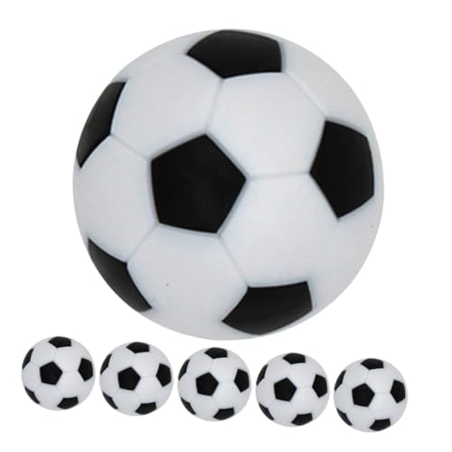 GLSTOY Mini Tischfußball Bälle Ersatzbälle Für Tischkicker 23mm Ideales Zubehör Für Tischfußballspiele Perfekt Für Und Erwachsene von GLSTOY