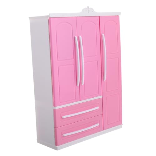 GLSTOY Puppen-kleiderschrank, Miniatur-kleiderbügel, Puppen-kleiderbügel, Puppen-kleiderbügel, Miniatur-kleiderbügel, Puppenkleid-Organizer, Miniatur-Outfit-kleiderbügel, Puppen, von GLSTOY