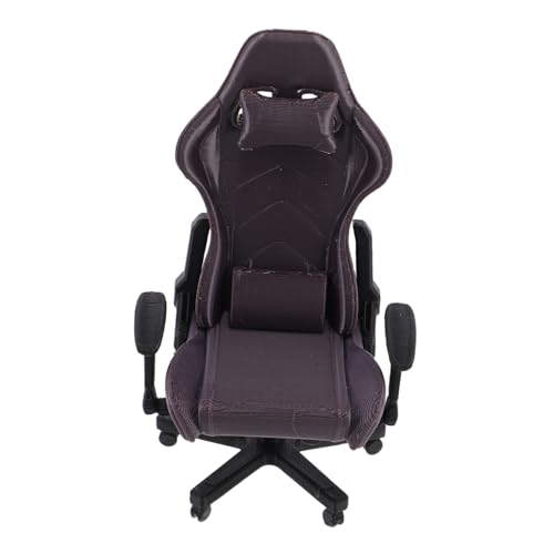 GLSTOY Miniatur Gaming Stuhl Puppenhaus Möbel 1:12 Winziger Computerstuhl Für Puppenhaus Realistisches Miniatur Büro Dekor Vielseitig Einsetzbar Für Sammler Und Rollenspiele GLSTOY Miniatur Gaming Stuhl Puppenhaus Möbel 1:12 Winziger Computerstuhl Für Puppenhaus Realistisches Miniatur Büro Dekor Vielseitig Einsetzbar Für Sammler Und Rollenspiele von GLSTOY