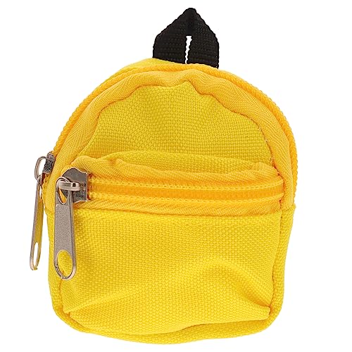 GLSTOY Dekorativer Mini-Rucksack Aus Polyester für Puppen. Modische Schultasche für Puppenkostüme Fotografie-Requisiten. von GLSTOY