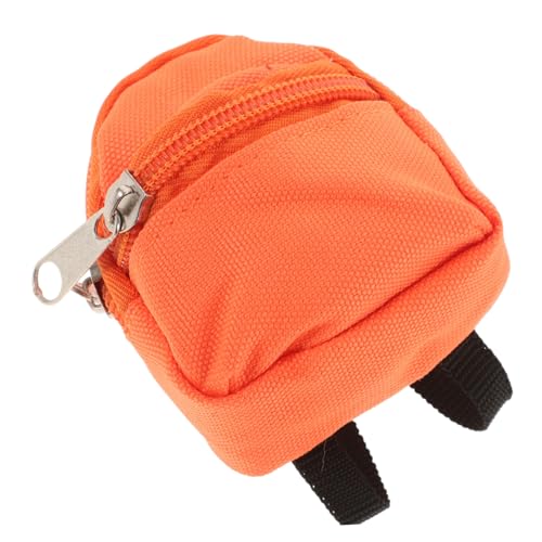 GLSTOY Puppenrucksack Puppen-klassenzimmermöbel Reisezubehör Für Puppen Mini-rucksäcke Mini-Rucksack Für Puppen Süße Puppentasche Kleine Puppentasche Mini-Schultasche Decora- Stoff von GLSTOY