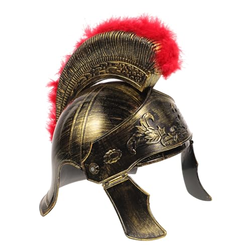 GLSTOY Samurai Hut Römisches Kostüm Römischer Soldat Helm Gladiator Helm Männer Römischer Helm Erwachsene Römischer Helm Gladiator Kostüm Wikinger Helm Römischer Soldat Kostüm von GLSTOY