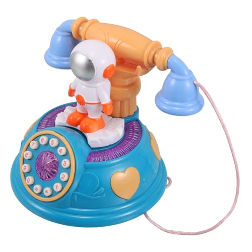 GLSTOY Telefon für Astronaut kindertelefon Interaktive Lernspielzeug für Vorschulkinder mit Musik Telefon Foto Requisiten Handy für Plastik von GLSTOY